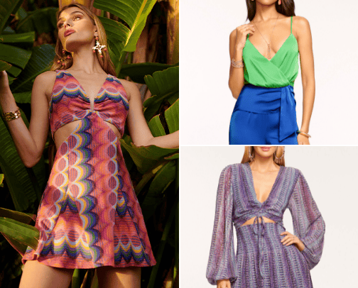 Ramy Brook dresses cover photo collage