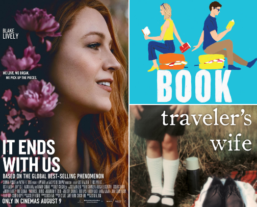 Top Love Stories on the NYT List cover photo collage