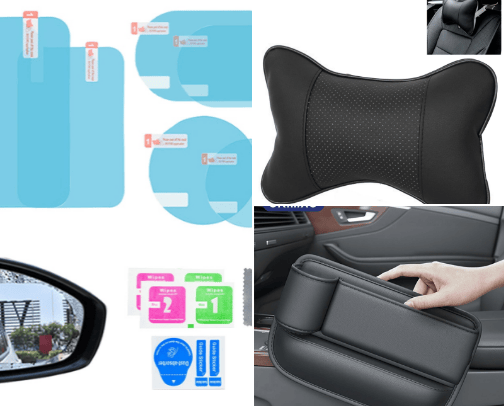 Car Accessories and Gadgets cover photo collage