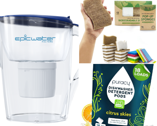 Favorite Sustainable Products cover photo collage