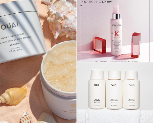 BEST ITEMS for your hair&styling cover photo collage