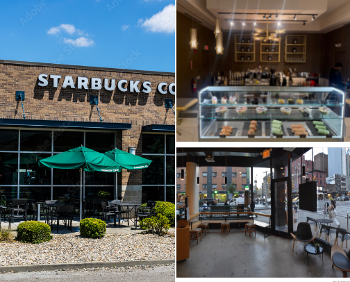 my favorit coffee stors cover photo collage
