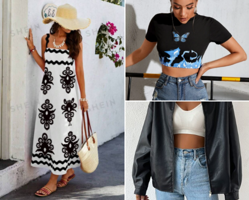 SHEIN cover photo collage