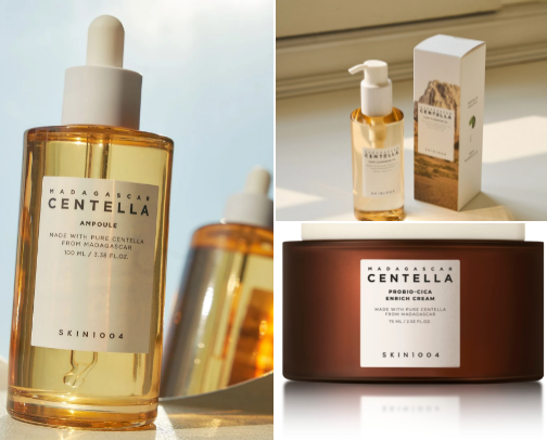 The best skin care products cover photo collage