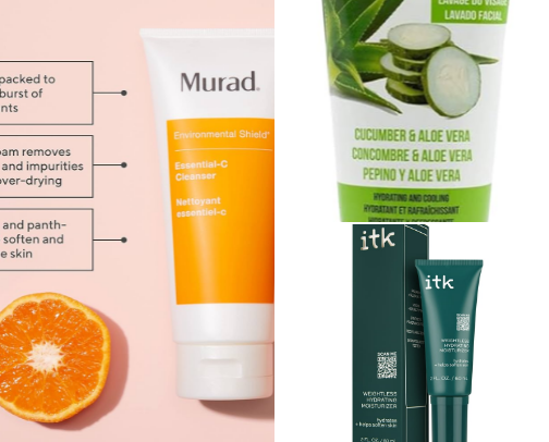 Unlock Your Glow with Best Skincare Products for Every Skin Type cover photo collage