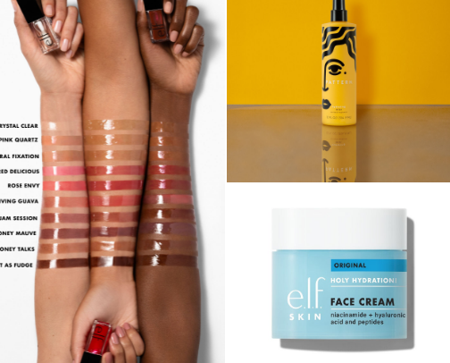 Beauty recommendations cover photo collage