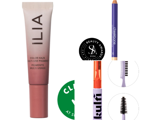 Ten-min hair + face + makeup routine for a toddler mom cover photo collage