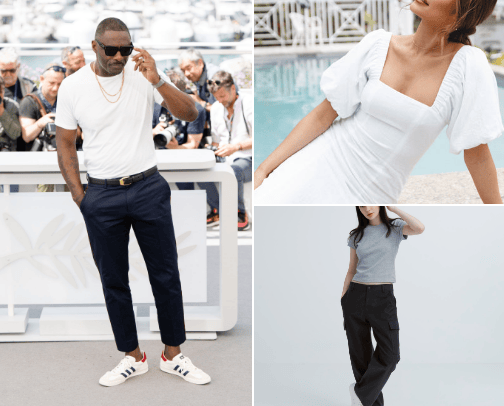 Trendy outfit cover photo collage