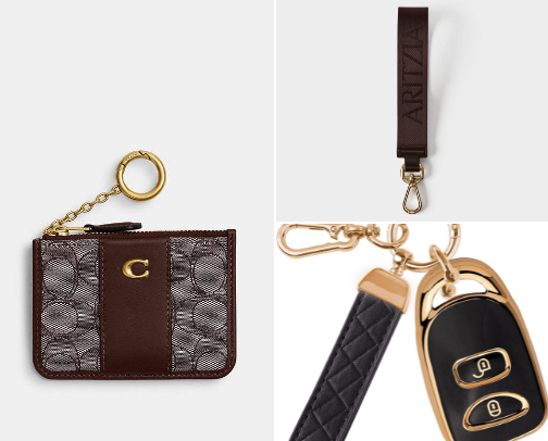 Aesthetic Keychain Inspo - Earthy Brown Theme🤎✨ cover photo collage