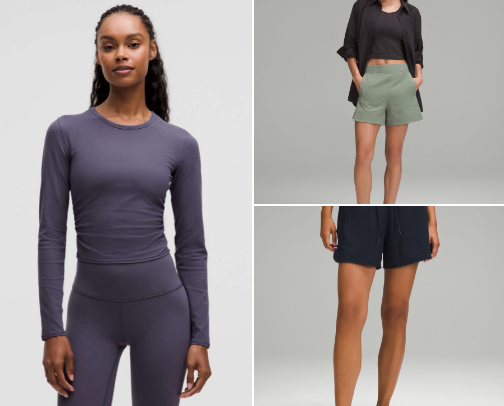 Lululemon Faves cover photo collage