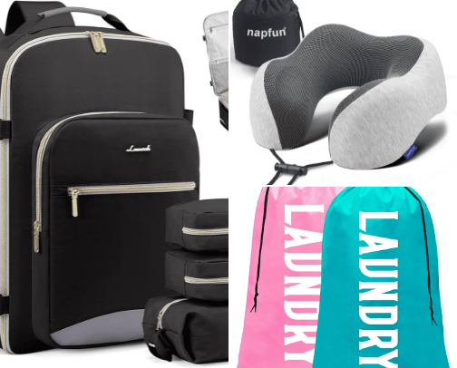 Travel/Car Essentials cover photo collage