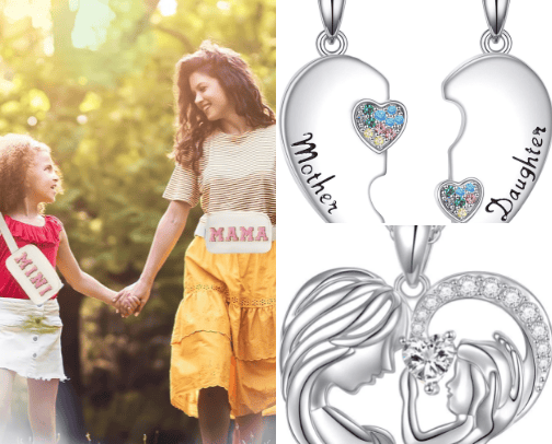 Couple Things Mom & girl😍 cover photo collage