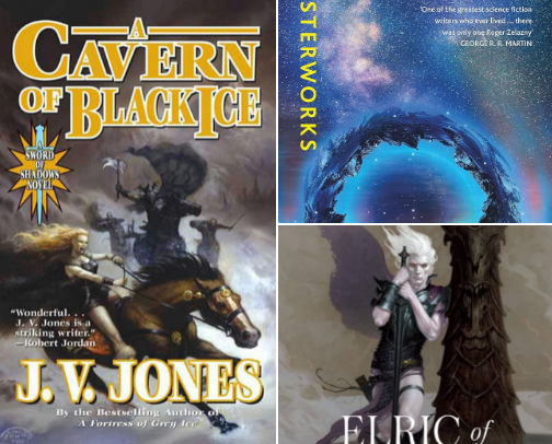 Fantasy books that raised me cover photo collage
