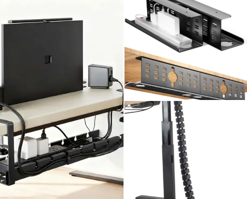 Minimalist Desk Setup Essentials & Organization cover photo collage