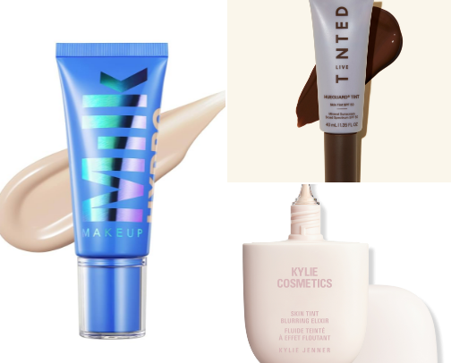 favorite skin tints:) cover photo collage