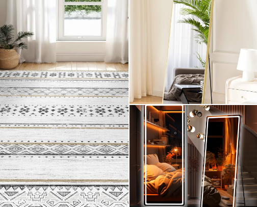 Home Decor items cover photo collage