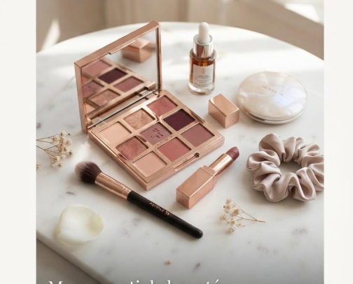 Mes essentiels beauté et maquillage cover photo collage