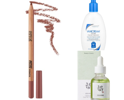 skincare & makeup I use in my everyday beauty routine cover photo collage