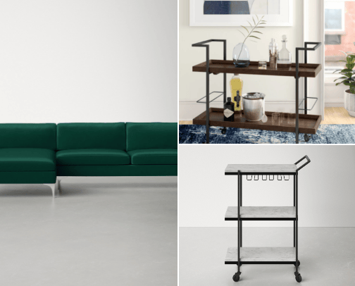 Furniture cover photo collage