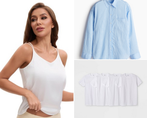 The MUST HAVE pieces in your own wardrobe so you’ll never run out of styles 👚🌸 cover photo collage