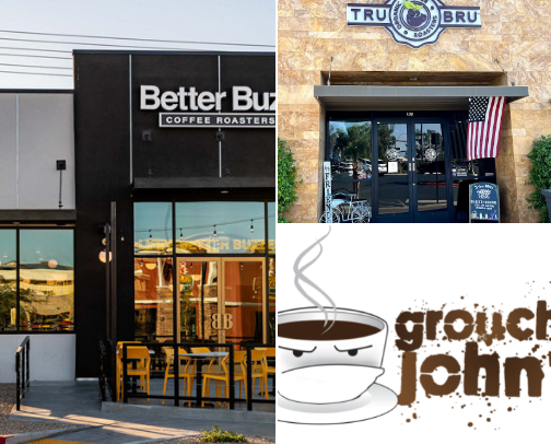 Best Henderson Coffee Shops! cover photo collage