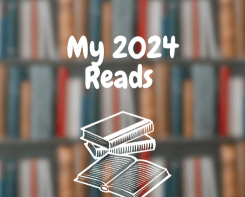 My 2024 Reads cover photo collage
