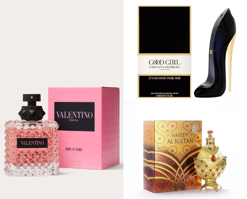 must have perfumes <3 cover photo collage