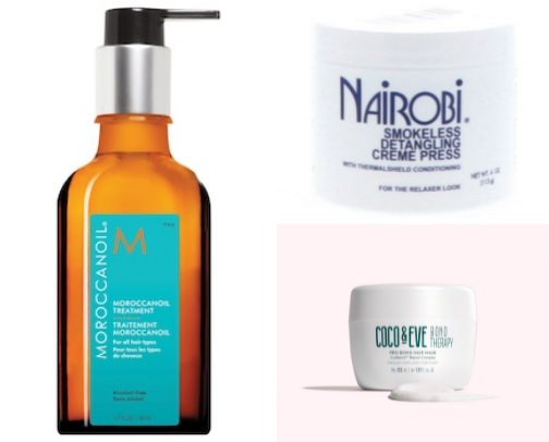 Hair Routine, Fashion, Product Sale cover photo collage