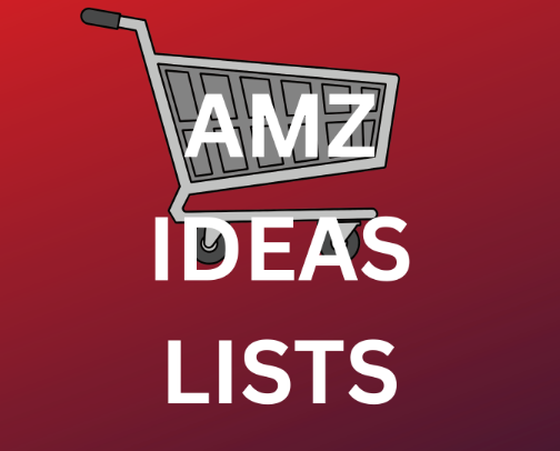 AMAZON IDEA LISTS cover photo collage