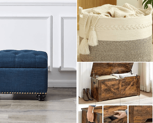 Blanket Storage Solutions cover photo collage