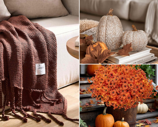 Fall Home Decor: From Cozy to Spooky cover photo collage