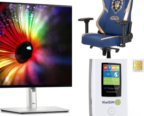 Top Work-from-Home Tools & Desk Essentials for Productivity” cover photo collage