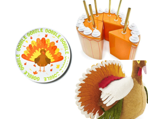 Gobble Gobble! Thanksgiving with Kids! cover photo collage