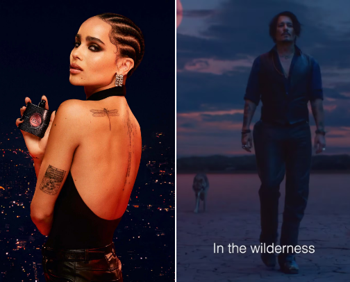 Fantasy in Fragrance Men & Women. Daring. Delicate. Distinctly You. cover photo collage