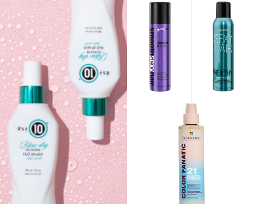 Hair products for you cover photo collage