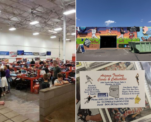 Trading cards cover photo collage