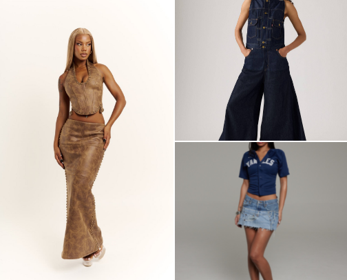 The Ultimate Women’s Style Guide: Must-Have Skirts, Dresses, Jumpsuits & Shorts for Effortless Elegance cover photo collage