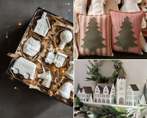 The Ultimate Holiday Home Refresh: Cozy Decor & Festive Essentials. cover photo collage