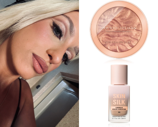 Makeup under 10$🎀 cover photo collage