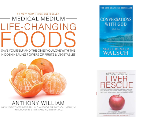 Life Changing Books cover photo collage