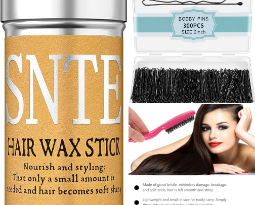 Cheer Comp Day Hair Essentials cover photo collage