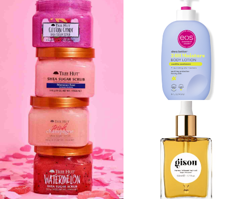 My body + hair care essentials 💆‍♀️✨️ cover photo collage