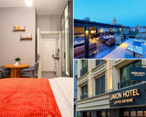 Feel at Home at These Hotels in Taksim, Istanbul, Turkey cover photo collage