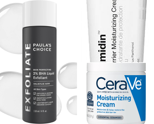 What I Use When My Skin Is Breaking Out cover photo collage