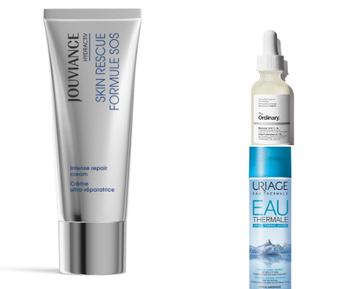 Produits pour peau très sèche cover photo collage