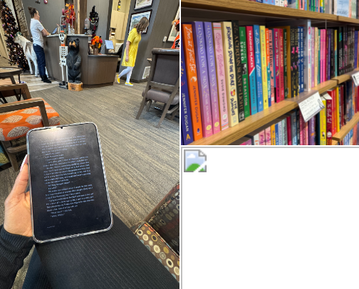 BOOKS I READ 📚 cover photo collage