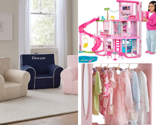 Ultimate Santa Gift Guide for Kids 4 & Under cover photo collage