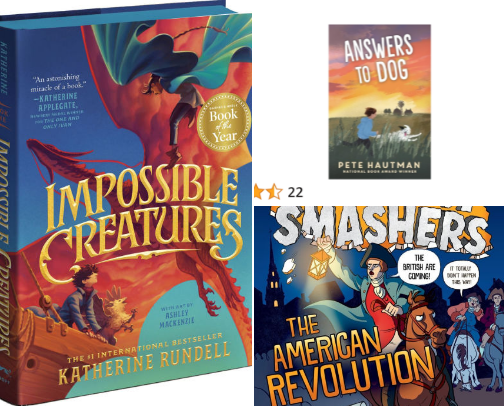 Books My Kids Have Been Loving cover photo collage