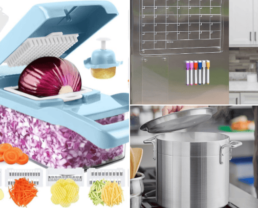 Household items to organize and save time, and some that are just awesome! cover photo collage