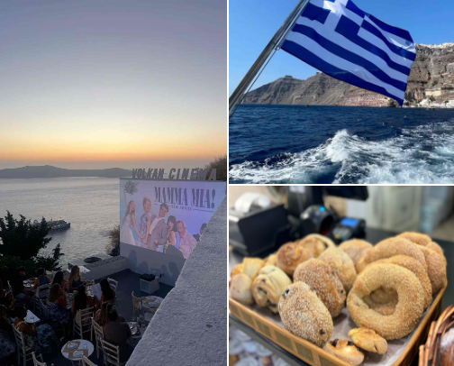 Santorini, Greece🇬🇷☀️ First-Time Visitor—Local’s recommendation master list🥹💙 cover photo collage